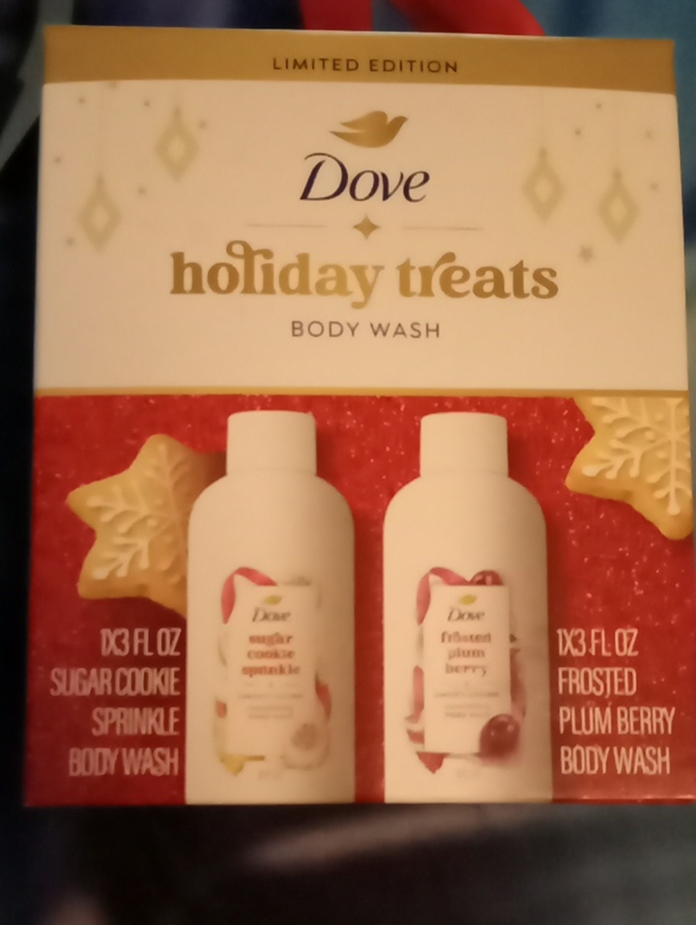 Dove Holiday Treats Body Wash - White